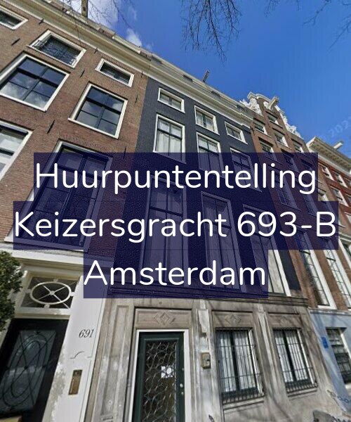 Foto gevel Huurpuntentelling voor Keizersgracht 693-B, Amsterdam
