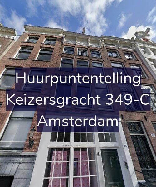 Foto gevel Huurpuntentelling voor Keizersgracht 349-C, Amsterdam