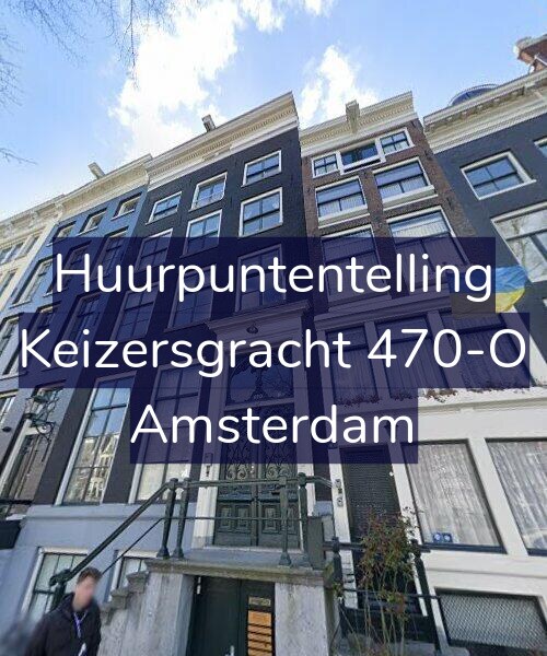 Foto gevel Huurpuntentelling voor Keizersgracht 470-O, Amsterdam