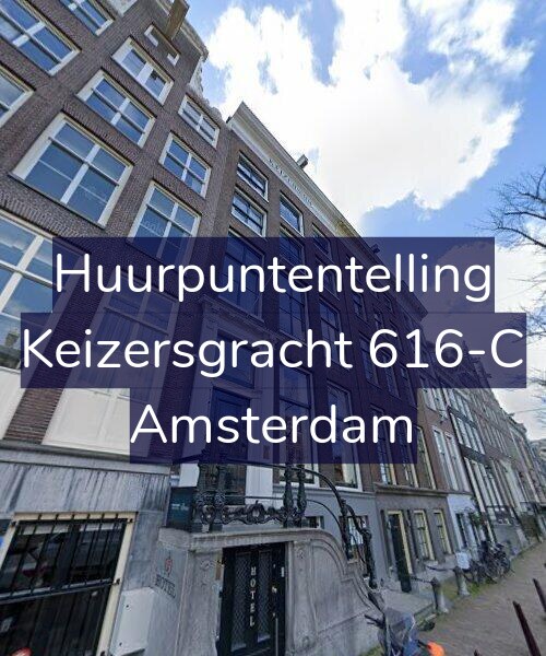 Foto gevel Huurpuntentelling voor Keizersgracht 616-C, Amsterdam