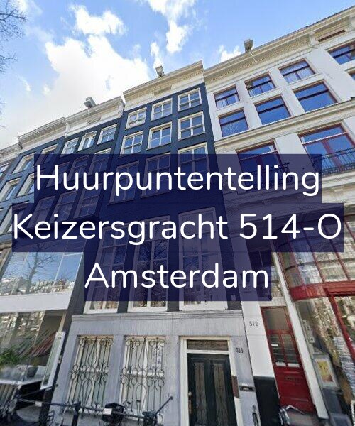 Foto gevel Huurpuntentelling voor Keizersgracht 514-O, Amsterdam
