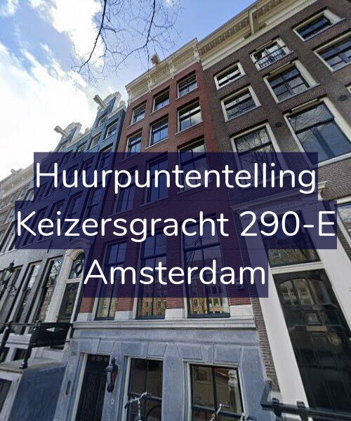 Foto gevel Huurpuntentelling voor Keizersgracht 290-E, Amsterdam