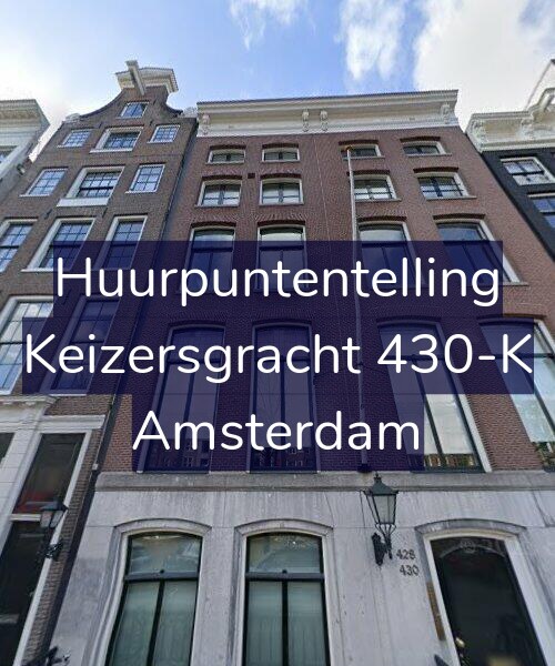 Foto gevel Huurpuntentelling voor Keizersgracht 430-K, Amsterdam