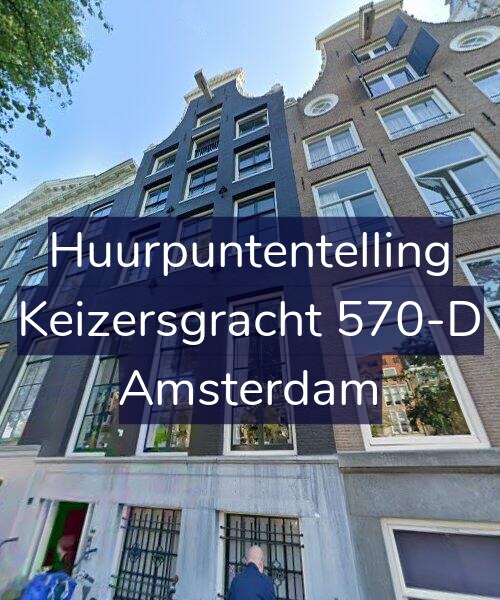 Foto gevel Huurpuntentelling voor Keizersgracht 570-D, Amsterdam
