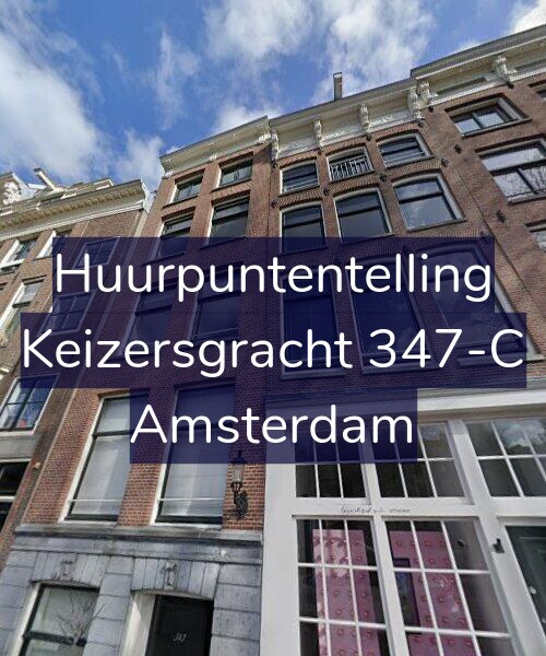 Foto gevel Huurpuntentelling voor Keizersgracht 347-C, Amsterdam