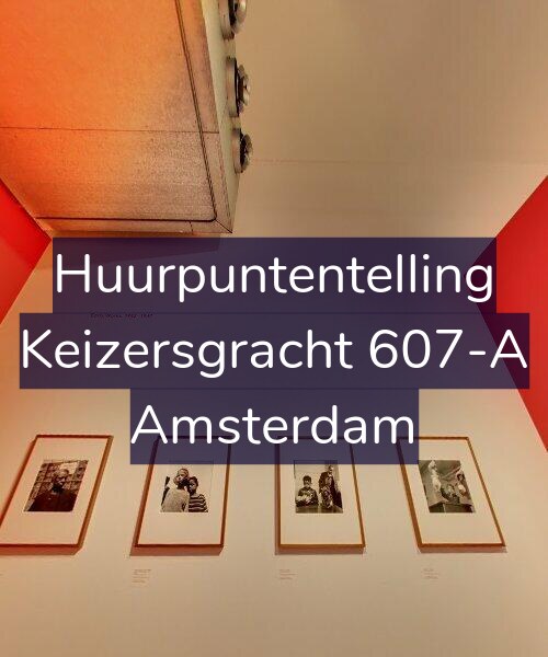 Foto gevel Huurpuntentelling voor Keizersgracht 607-A, Amsterdam