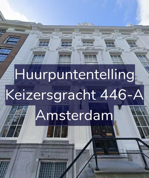 Foto gevel Huurpuntentelling voor Keizersgracht 446-A, Amsterdam