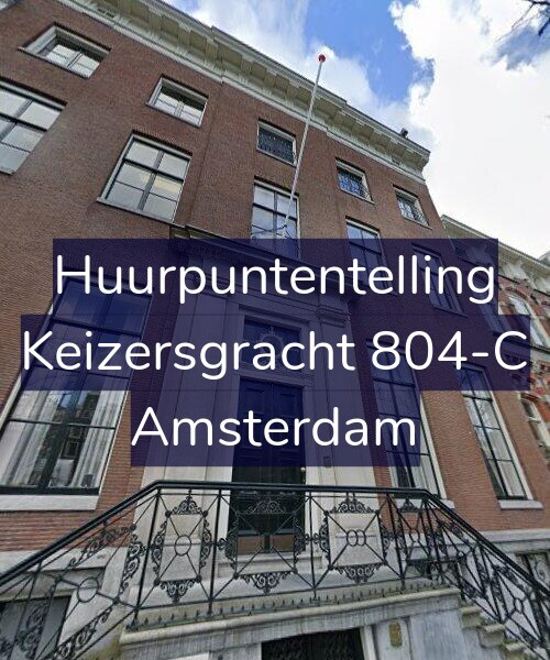 Foto gevel Huurpuntentelling voor Keizersgracht 804-C, Amsterdam
