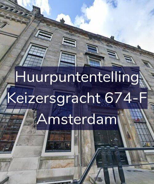 Foto gevel Huurpuntentelling voor Keizersgracht 674-F, Amsterdam