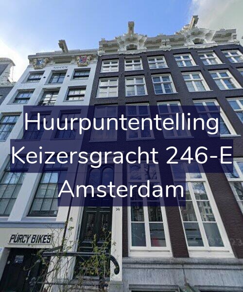 Foto gevel Huurpuntentelling voor Keizersgracht 246-E, Amsterdam