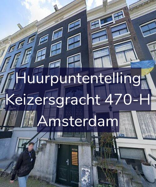 Foto gevel Huurpuntentelling voor Keizersgracht 470-H, Amsterdam