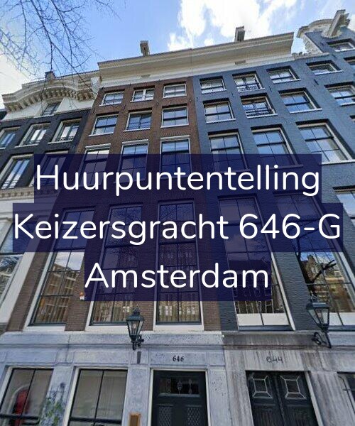 Foto gevel Huurpuntentelling voor Keizersgracht 646-G, Amsterdam