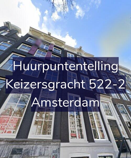 Foto gevel Huurpuntentelling voor Keizersgracht 522-2, Amsterdam