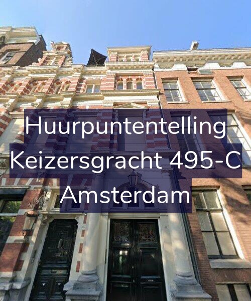 Foto gevel Huurpuntentelling voor Keizersgracht 495-C, Amsterdam