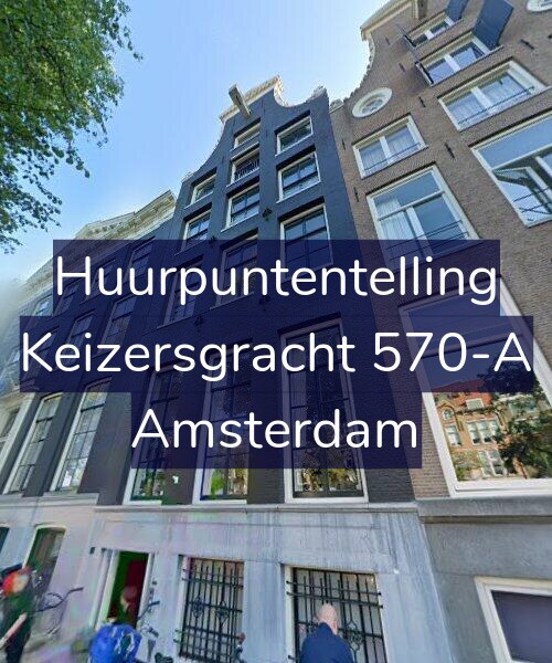 Foto gevel Huurpuntentelling voor Keizersgracht 570-A, Amsterdam