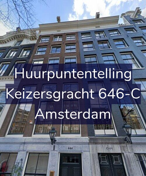 Foto gevel Huurpuntentelling voor Keizersgracht 646-C, Amsterdam