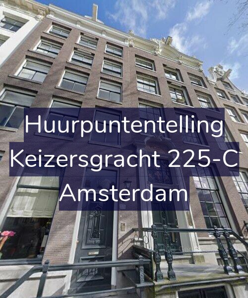 Foto gevel Huurpuntentelling voor Keizersgracht 225-C, Amsterdam