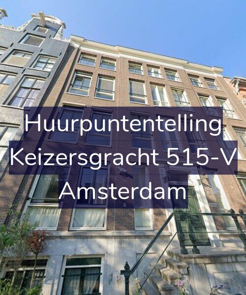 Foto gevel Huurpuntentelling voor Keizersgracht 515-V, Amsterdam