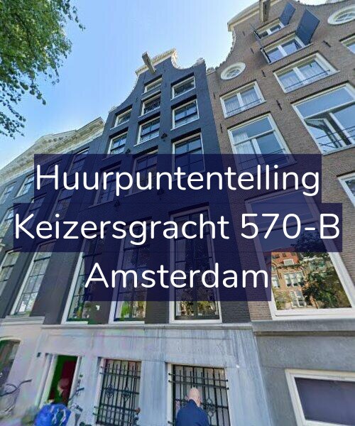 Foto gevel Huurpuntentelling voor Keizersgracht 570-B, Amsterdam