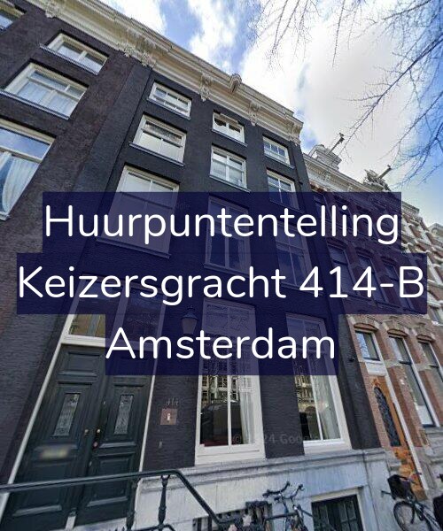 Foto gevel Huurpuntentelling voor Keizersgracht 414-B, Amsterdam