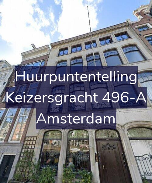 Foto gevel Huurpuntentelling voor Keizersgracht 496-A, Amsterdam