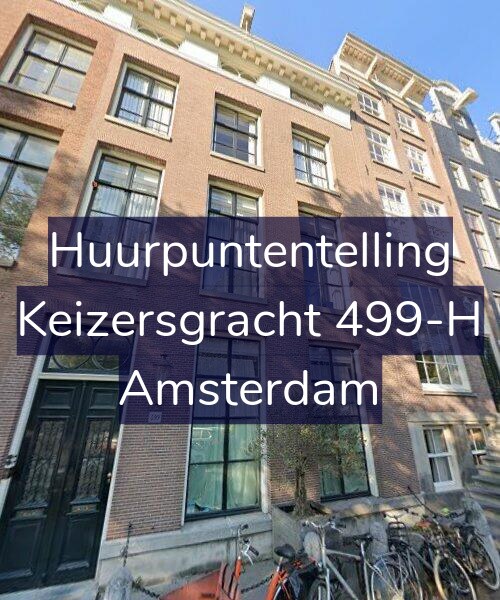 Foto gevel Huurpuntentelling voor Keizersgracht 499-H, Amsterdam