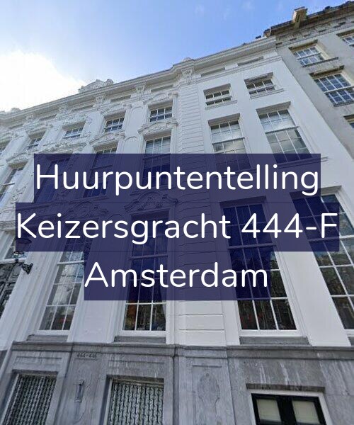 Foto gevel Huurpuntentelling voor Keizersgracht 444-F, Amsterdam