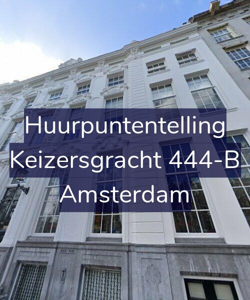 Foto gevel Huurpuntentelling voor Keizersgracht 444-B, Amsterdam