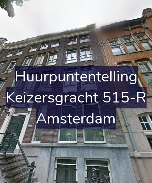 Foto gevel Huurpuntentelling voor Keizersgracht 515-R, Amsterdam