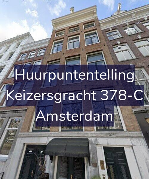 Foto gevel Huurpuntentelling voor Keizersgracht 378-C, Amsterdam