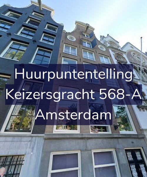 Foto gevel Huurpuntentelling voor Keizersgracht 568-A, Amsterdam