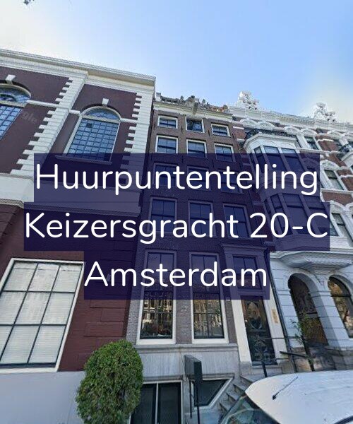Foto gevel Huurpuntentelling voor Keizersgracht 20-C, Amsterdam