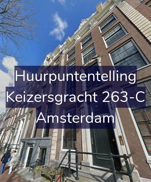 Foto gevel Huurpuntentelling voor Keizersgracht 263-C, Amsterdam