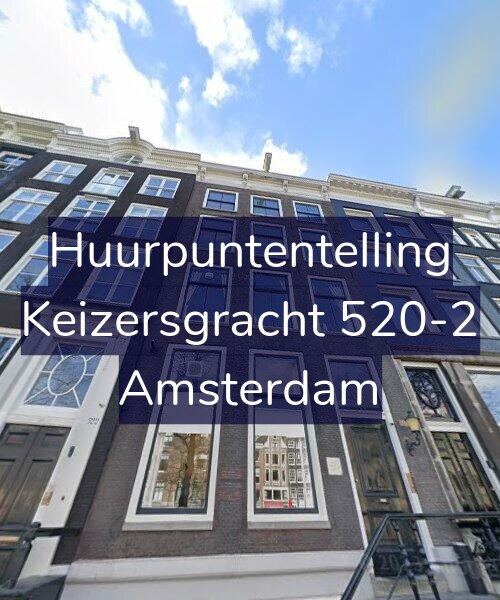 Foto gevel Huurpuntentelling voor Keizersgracht 520-2, Amsterdam