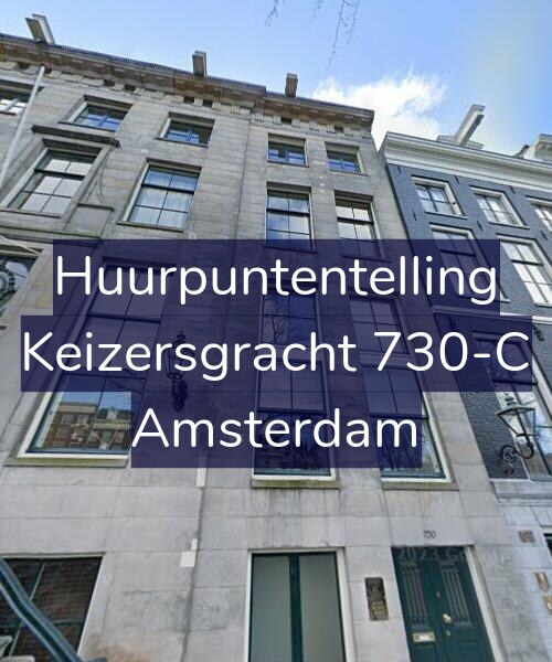 Foto gevel Huurpuntentelling voor Keizersgracht 730-C, Amsterdam