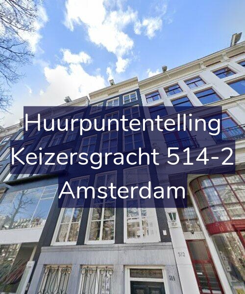 Foto gevel Huurpuntentelling voor Keizersgracht 514-2, Amsterdam