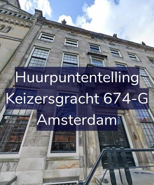 Foto gevel Huurpuntentelling voor Keizersgracht 674-G, Amsterdam