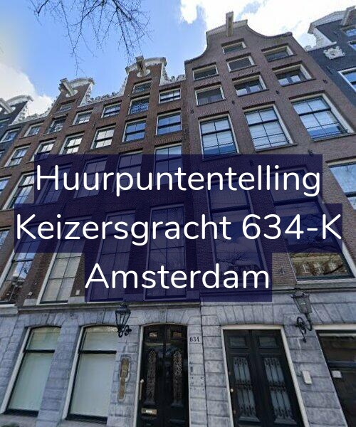 Foto gevel Huurpuntentelling voor Keizersgracht 634-K, Amsterdam