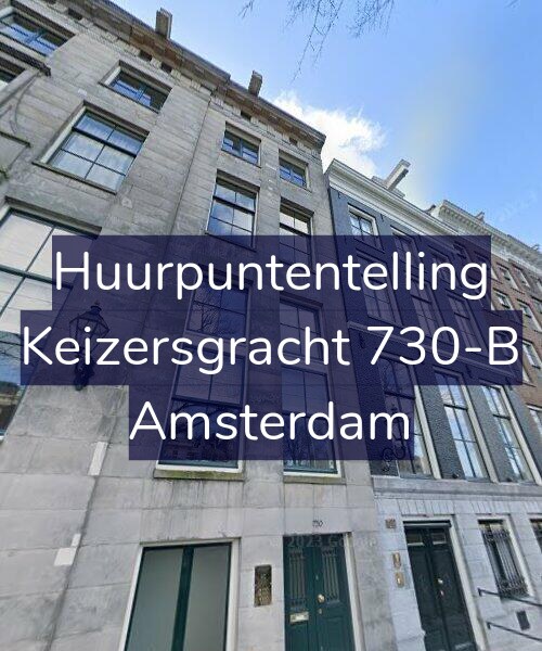 Foto gevel Huurpuntentelling voor Keizersgracht 730-B, Amsterdam