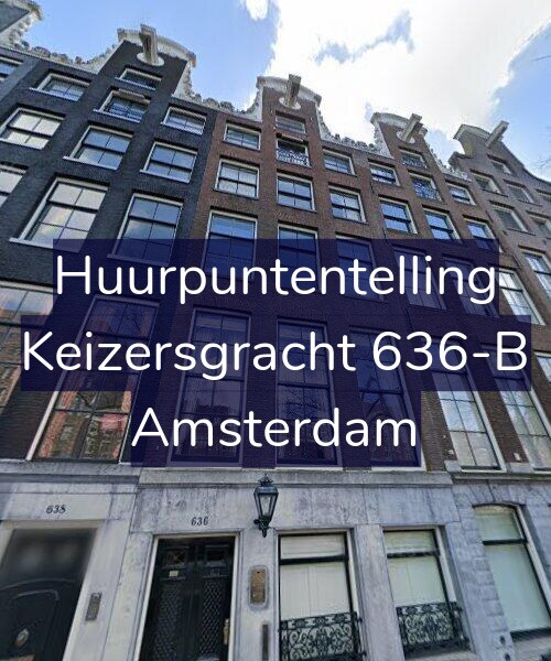 Foto gevel Huurpuntentelling voor Keizersgracht 636-B, Amsterdam