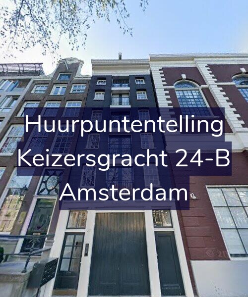 Foto gevel Huurpuntentelling voor Keizersgracht 24-B, Amsterdam