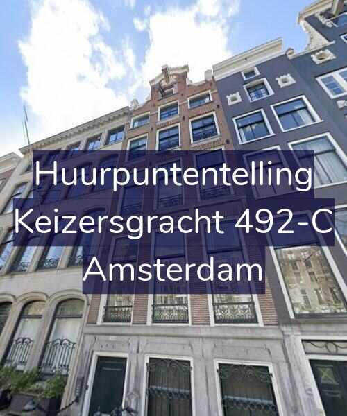 Foto gevel Huurpuntentelling voor Keizersgracht 492-C, Amsterdam