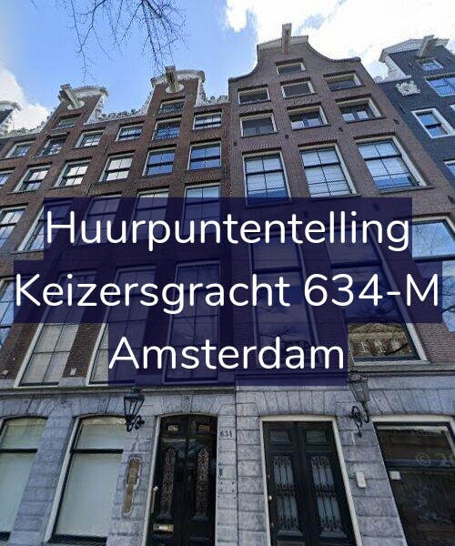 Foto gevel Huurpuntentelling voor Keizersgracht 634-M, Amsterdam