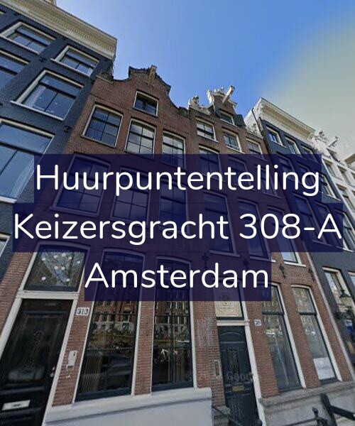 Foto gevel Huurpuntentelling voor Keizersgracht 308-A, Amsterdam