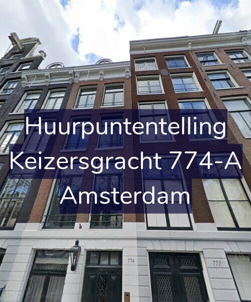 Foto gevel Huurpuntentelling voor Keizersgracht 774-A, Amsterdam