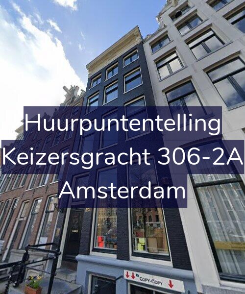 Foto gevel Huurpuntentelling voor Keizersgracht 306-2A, Amsterdam