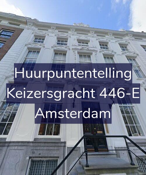 Foto gevel Huurpuntentelling voor Keizersgracht 446-E, Amsterdam