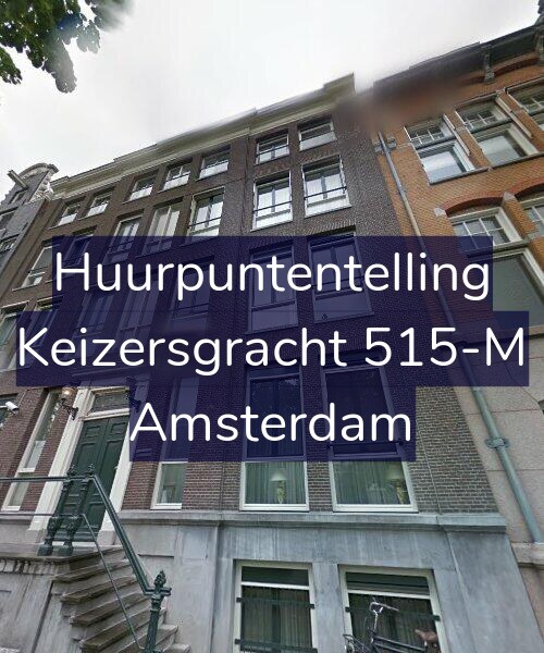 Foto gevel Huurpuntentelling voor Keizersgracht 515-M, Amsterdam