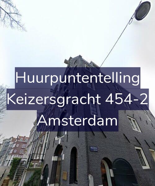 Foto gevel Huurpuntentelling voor Keizersgracht 454-2, Amsterdam
