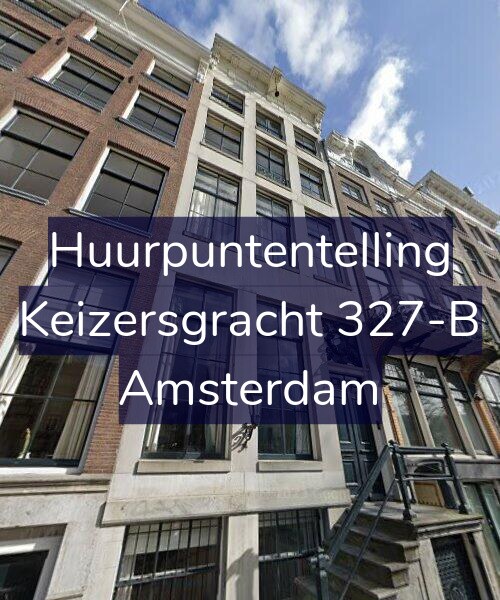 Foto gevel Huurpuntentelling voor Keizersgracht 327-B, Amsterdam